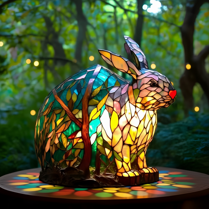 鮮やかなウサギ・ノッピーランプ