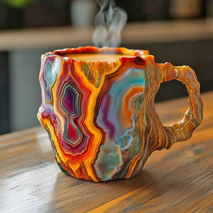クリスタルインフューズド ミネラル コーヒーマグ